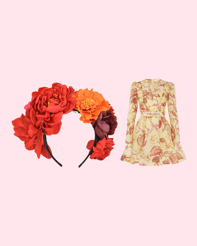 frida floral crown