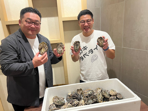 マレーシア　輸出　牡蠣若手の会　渦潮チャンピオン　ブランド牡蠣