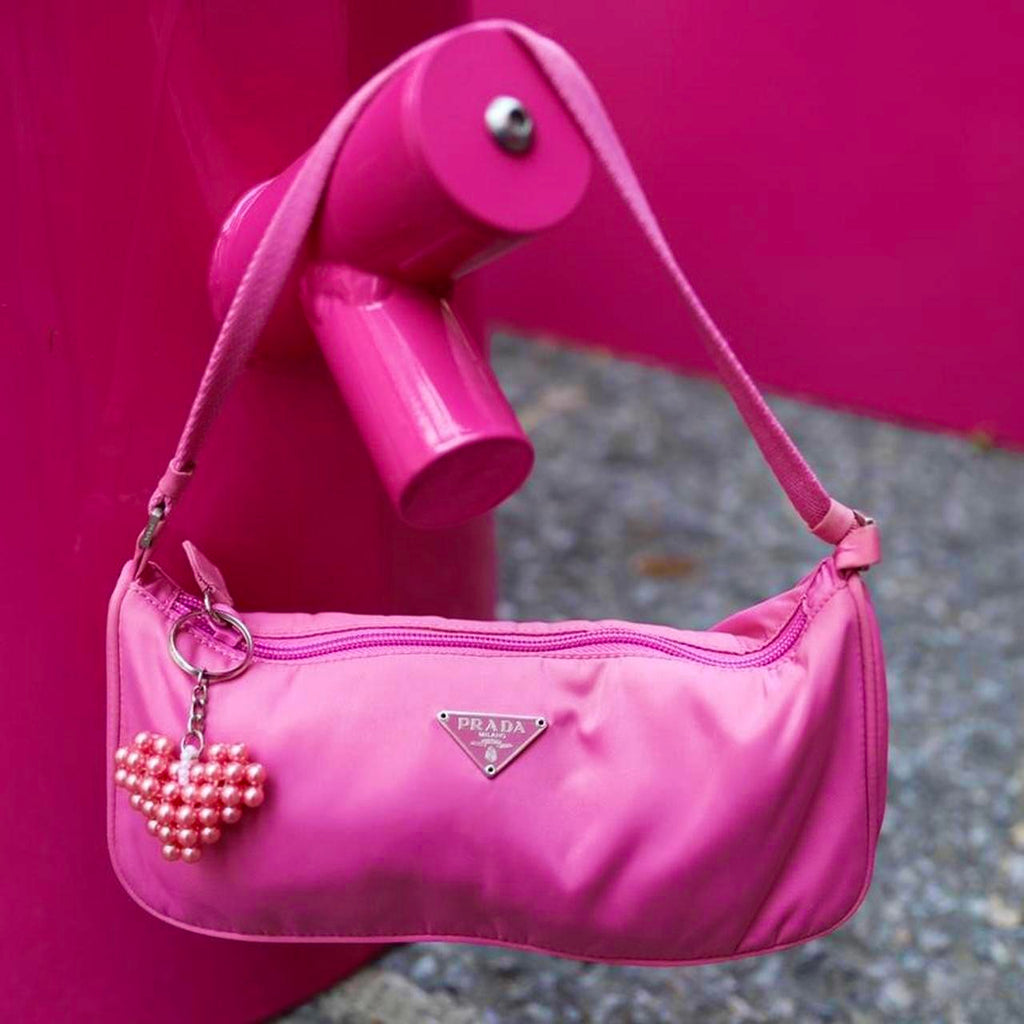 Christian Dior Light Pink Monogram Canvas Mini Shoulder Bag. The, Lot  #58049