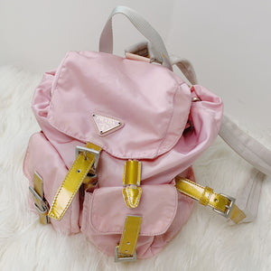 PRADA PINK NYLON BACKPACK – LYUU