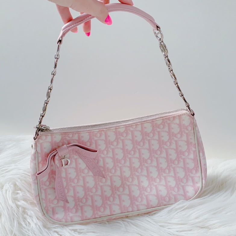 dior monogram pink