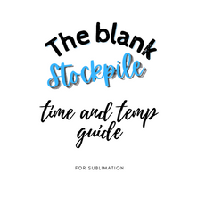The Blank Stockpile Sublimation Paper
