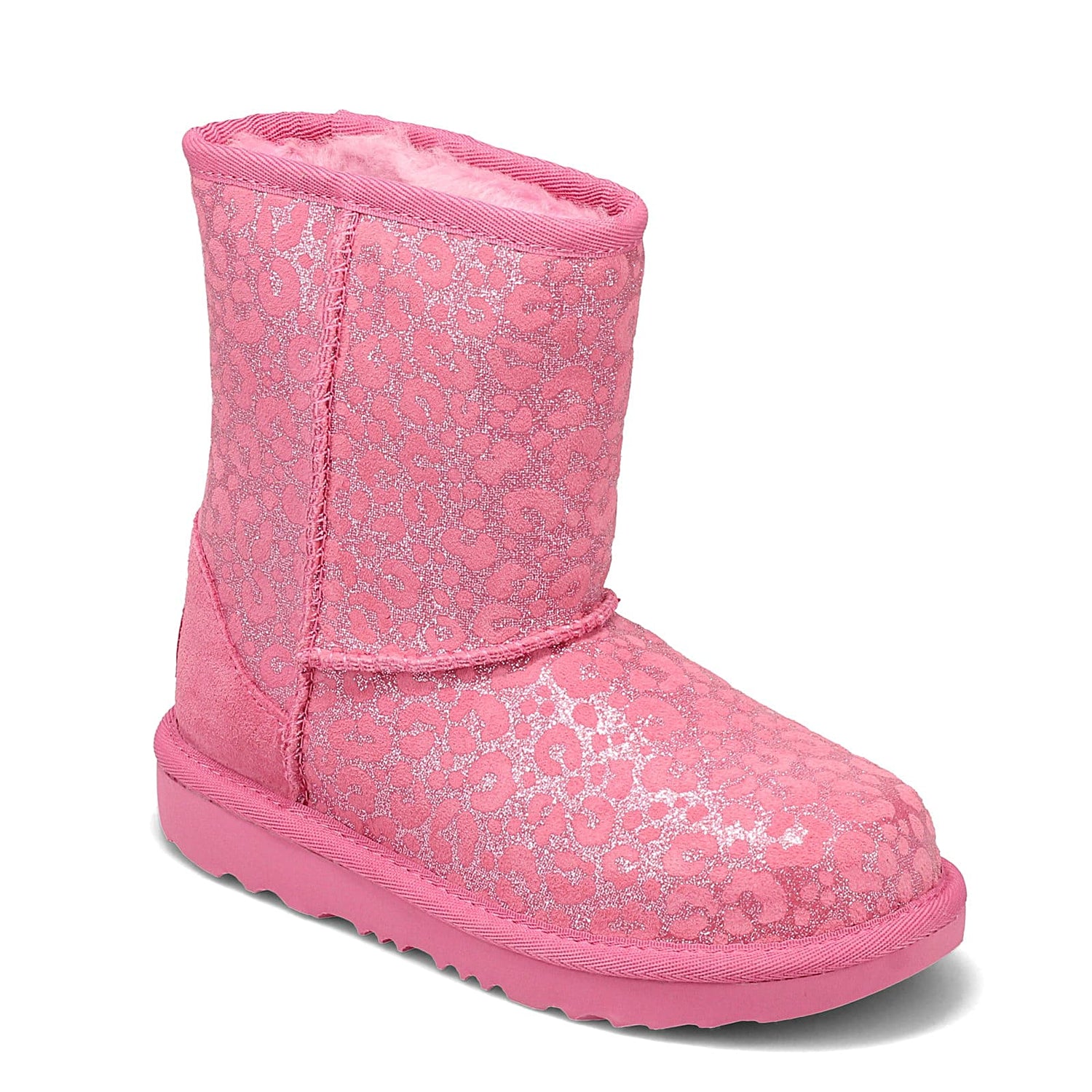 Girl's Ugg, Classic II Glitter Boot - Little Kid & Big Kid – Peltz Shoes