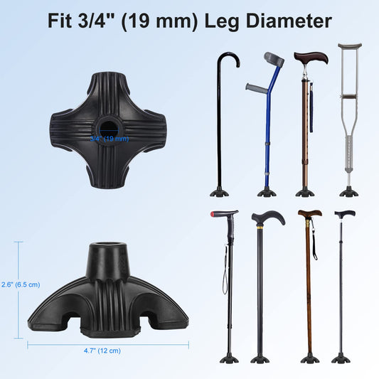 5-Level Adjustable Folding Cane – SupreGear