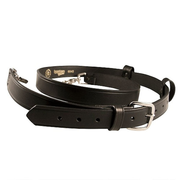 Boston Leather radio strap