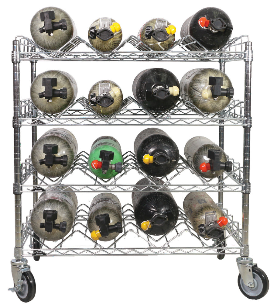 Ready Rack SCBA Mobile Bottle Cart