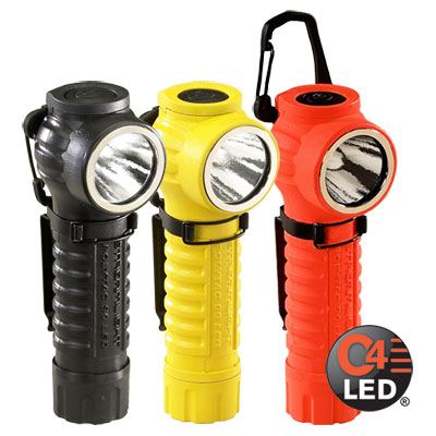 Polytac firefighter flashlight