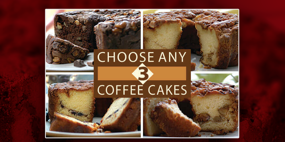 Custom Choice Traditional Coffee Cake Sampler