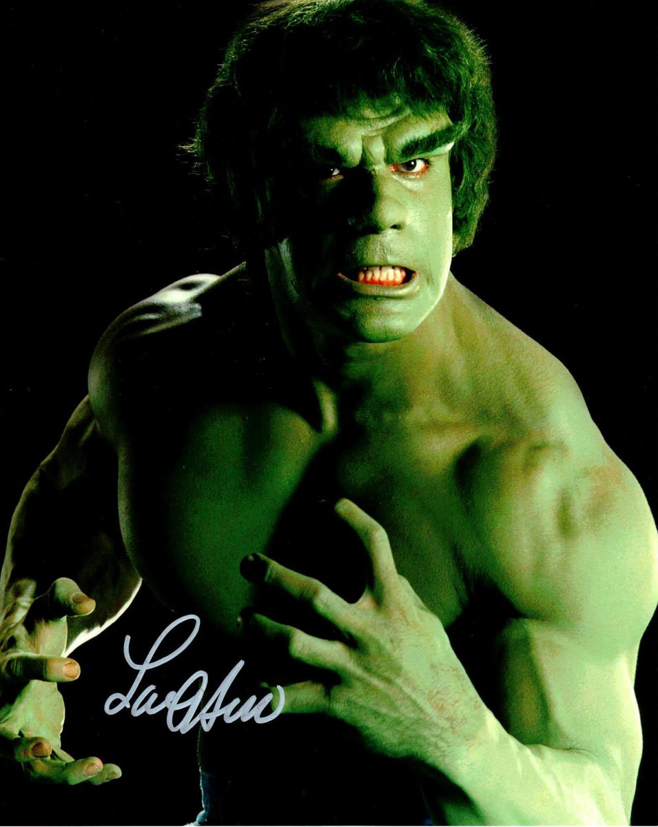 Lou Ferrigno Incredible Hulk 8x10 Autographed Photo – Icon Autographs