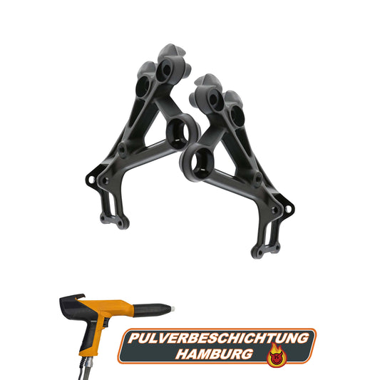 Pulverbeschichtung Motorrad Fußrastenanlage Set – Pulverbeschichtung  Hamburg Online Shop