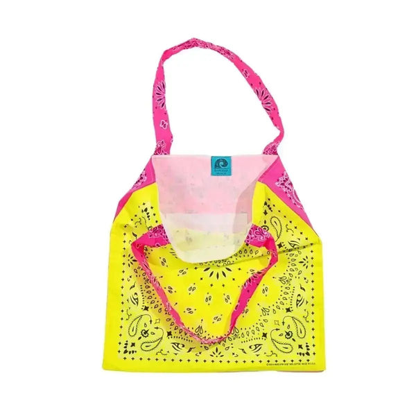 Light Pink Bandana Tote Bag