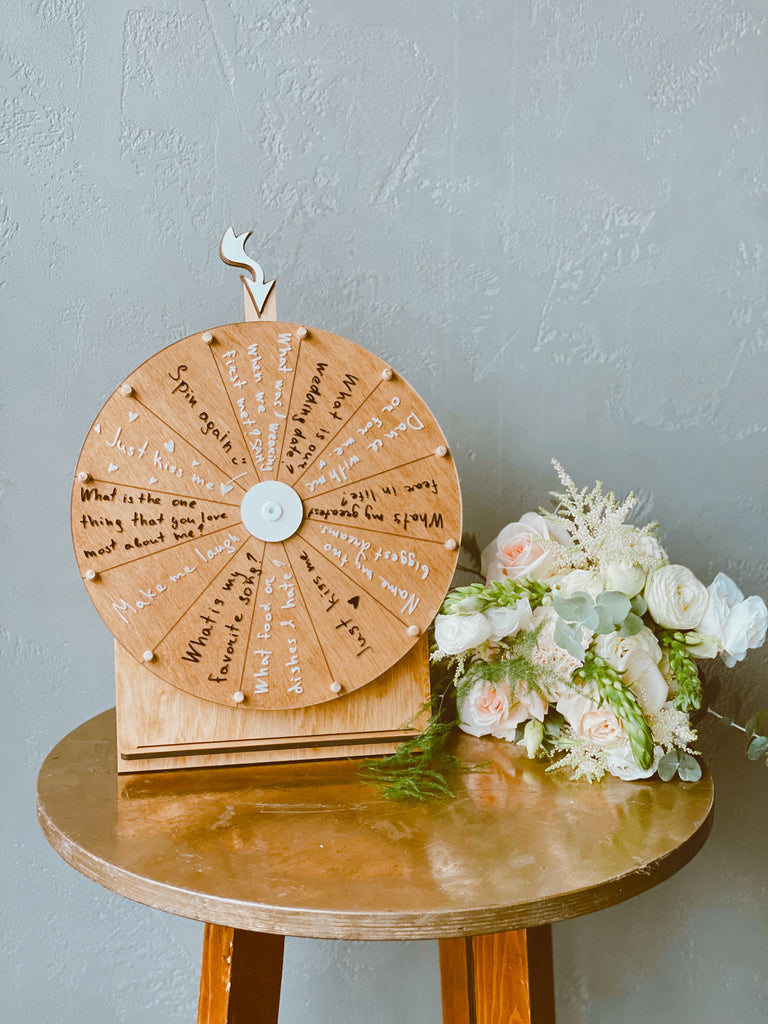 How to DIY: Drink Spin-the-Wheel Game For Your Wedding Bar – Kimposed