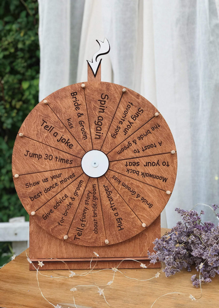 How to DIY: Drink Spin-the-Wheel Game For Your Wedding Bar – Kimposed