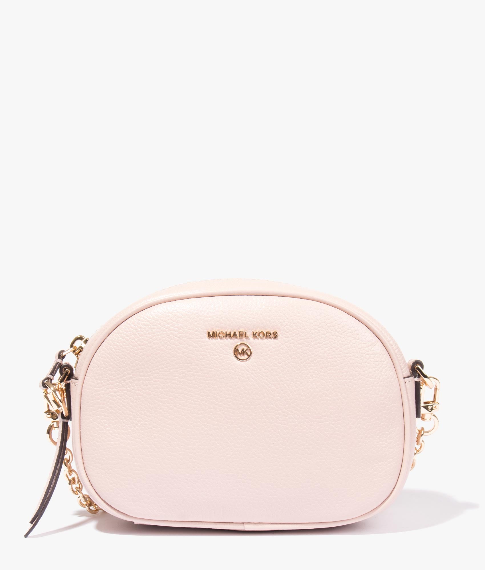 Michael Kors | Jet set oval camera crossbody in soft pink | EQVVS Womens