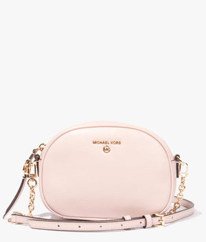 Michael Kors | Jet set oval camera crossbody in soft pink | EQVVS Womens