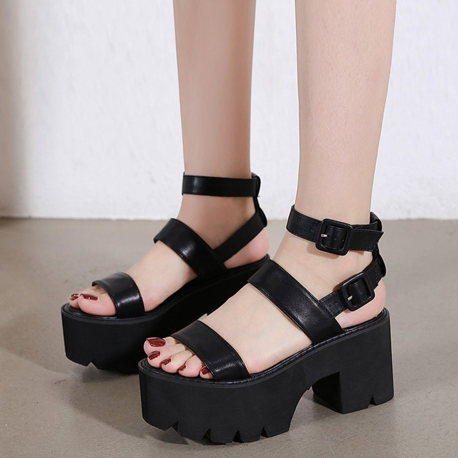 Gothic Platform Sandals