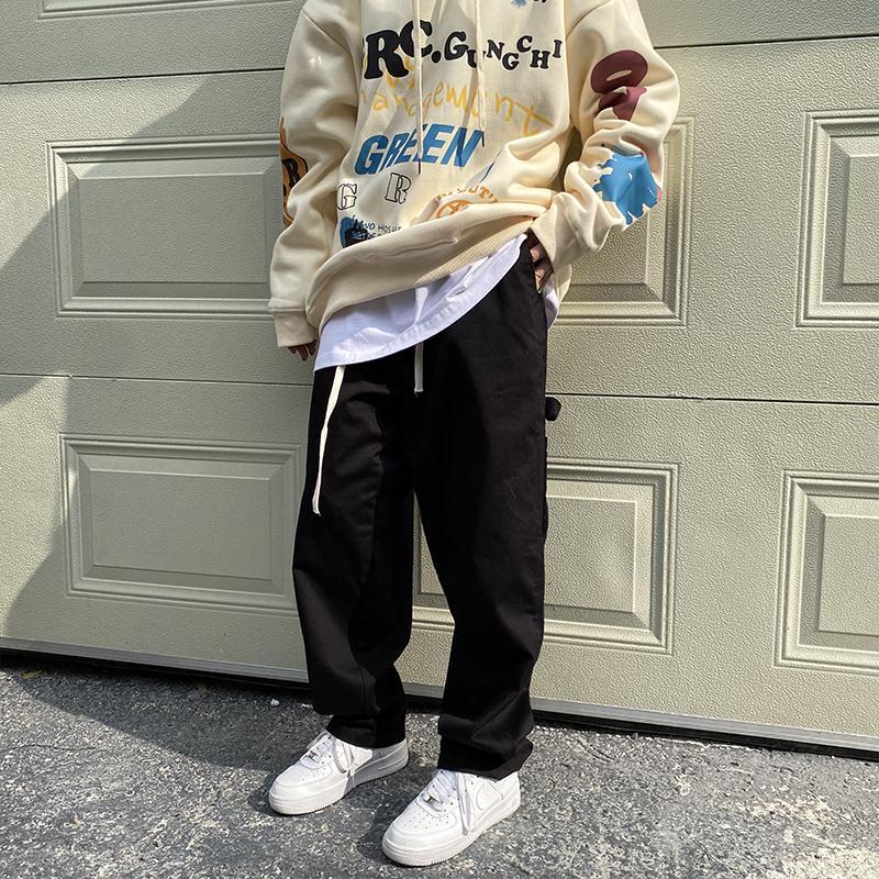 Y2k Hip Hop Oversized Pants - Pastel Kitten