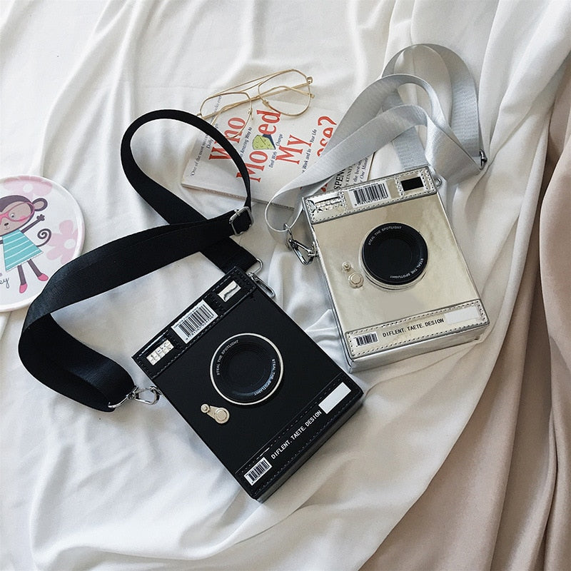 Camera Shape Shoulder Bag - Pastel Gothic Clothing & Stuff