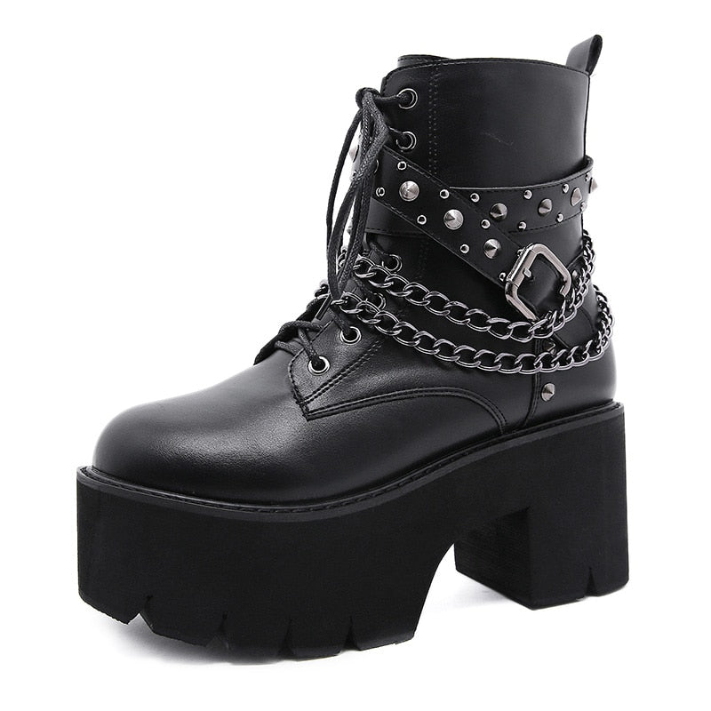 Gothic Style Aesthetic Boots