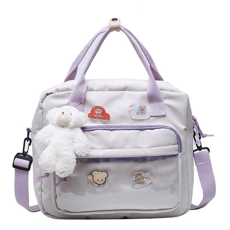 Japanese Style School Bags - Pastel Kitten