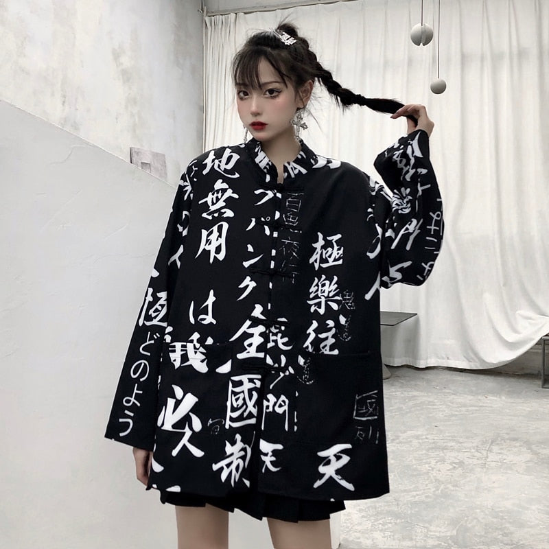 Japanese Oversized Blouse