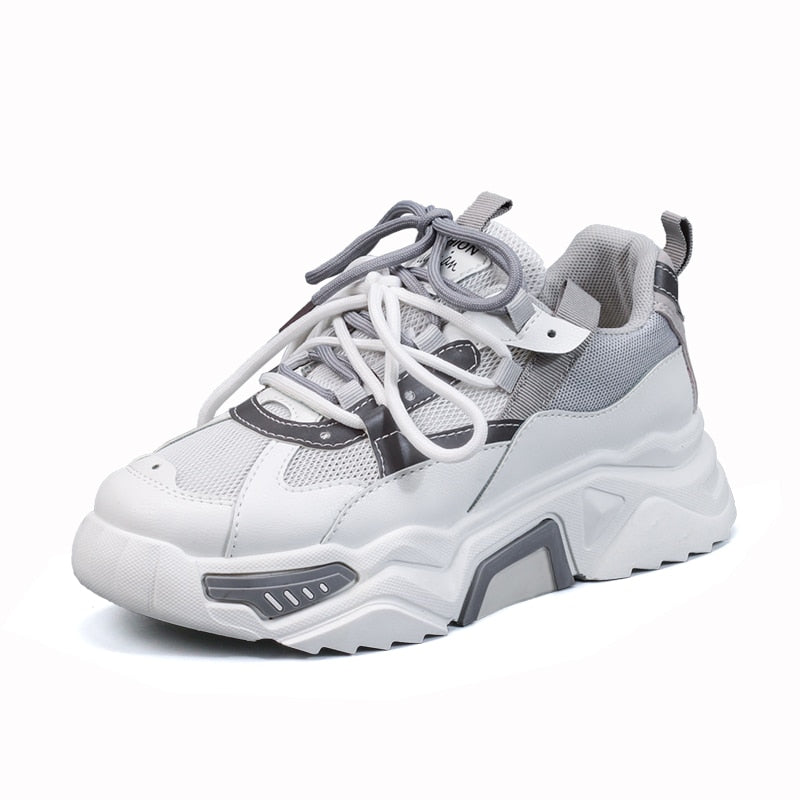 Breathable Platform Sneakers