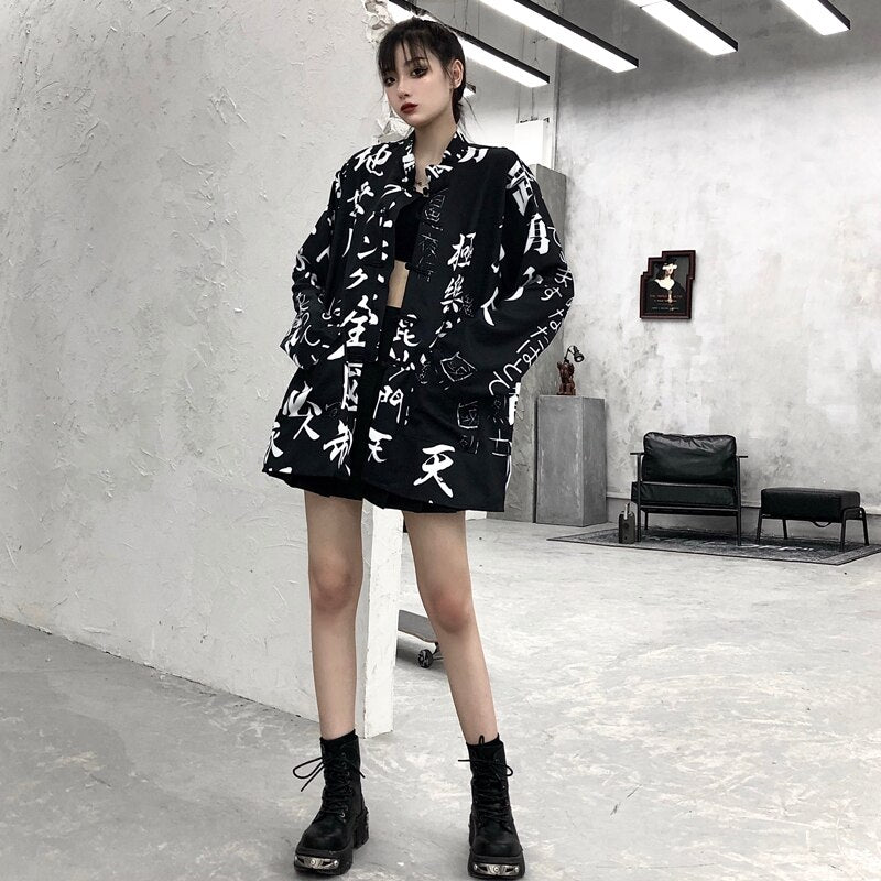 Japanese Oversized Blouse