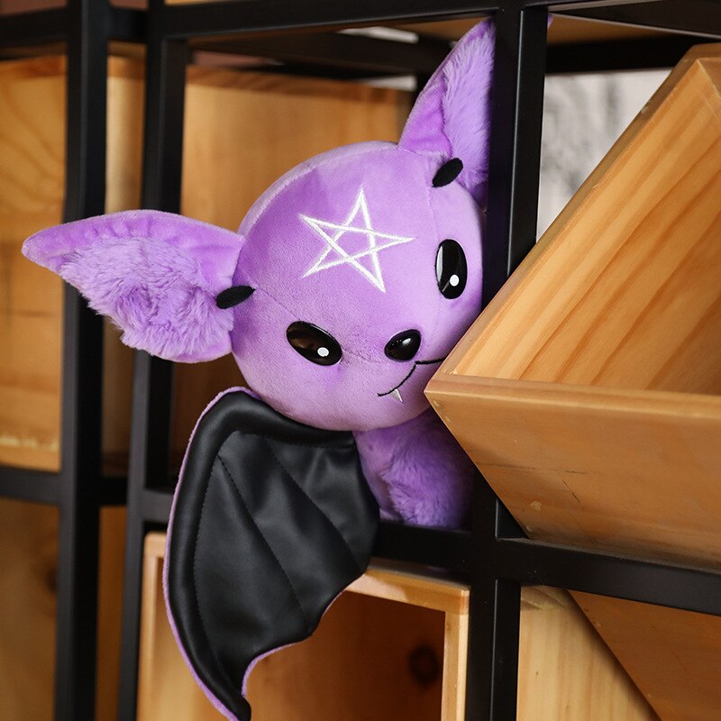 Dark Series Plush Bat Toy Pentacle Moon