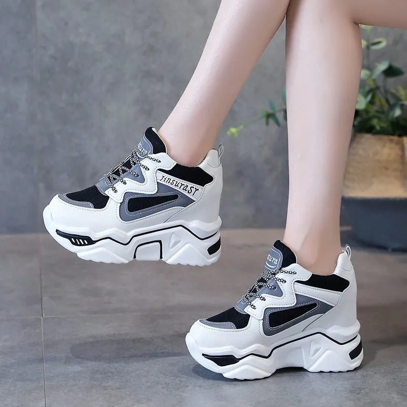 Korean Fashion Platform Shoes - Pastel Kitten