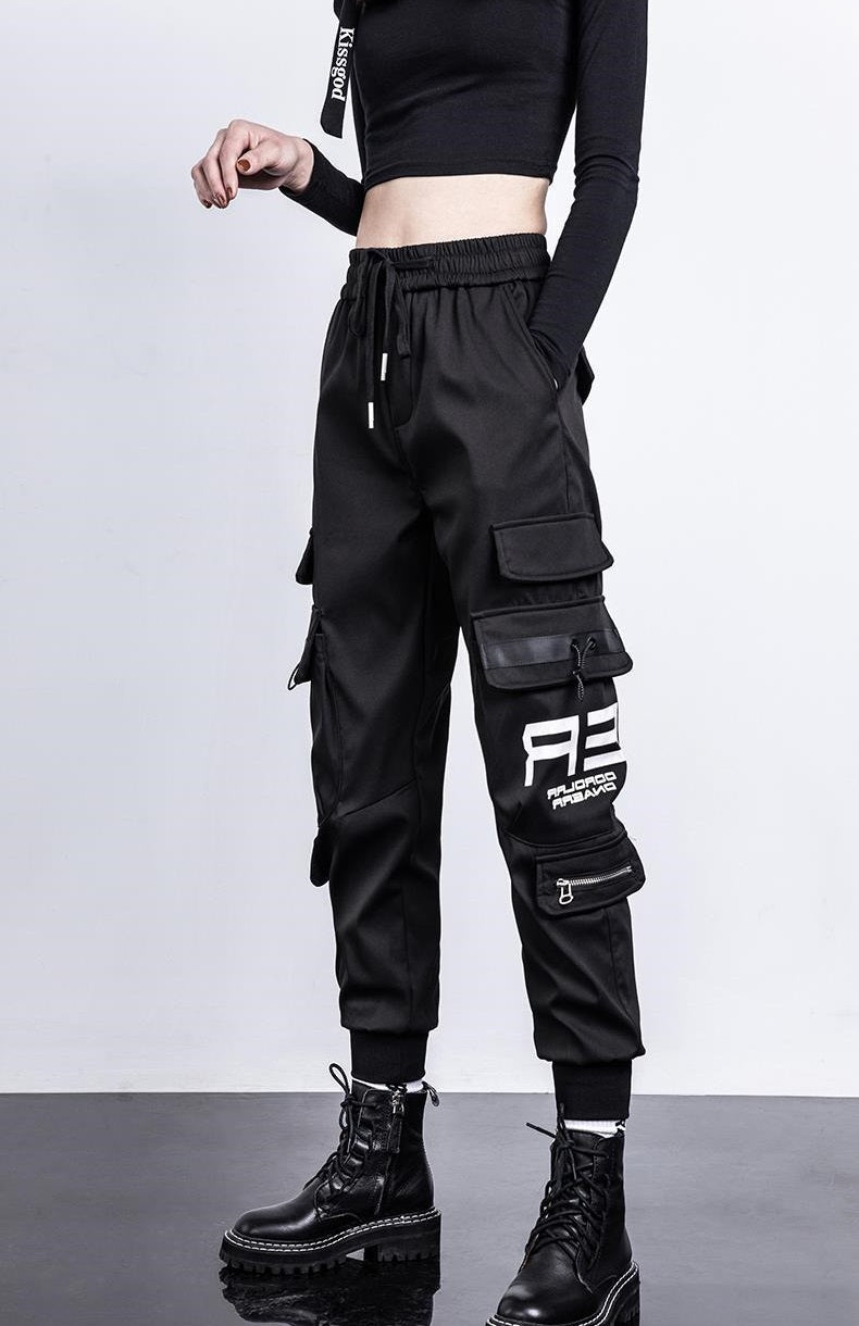 Techwear Hip Hop Cargo Pants