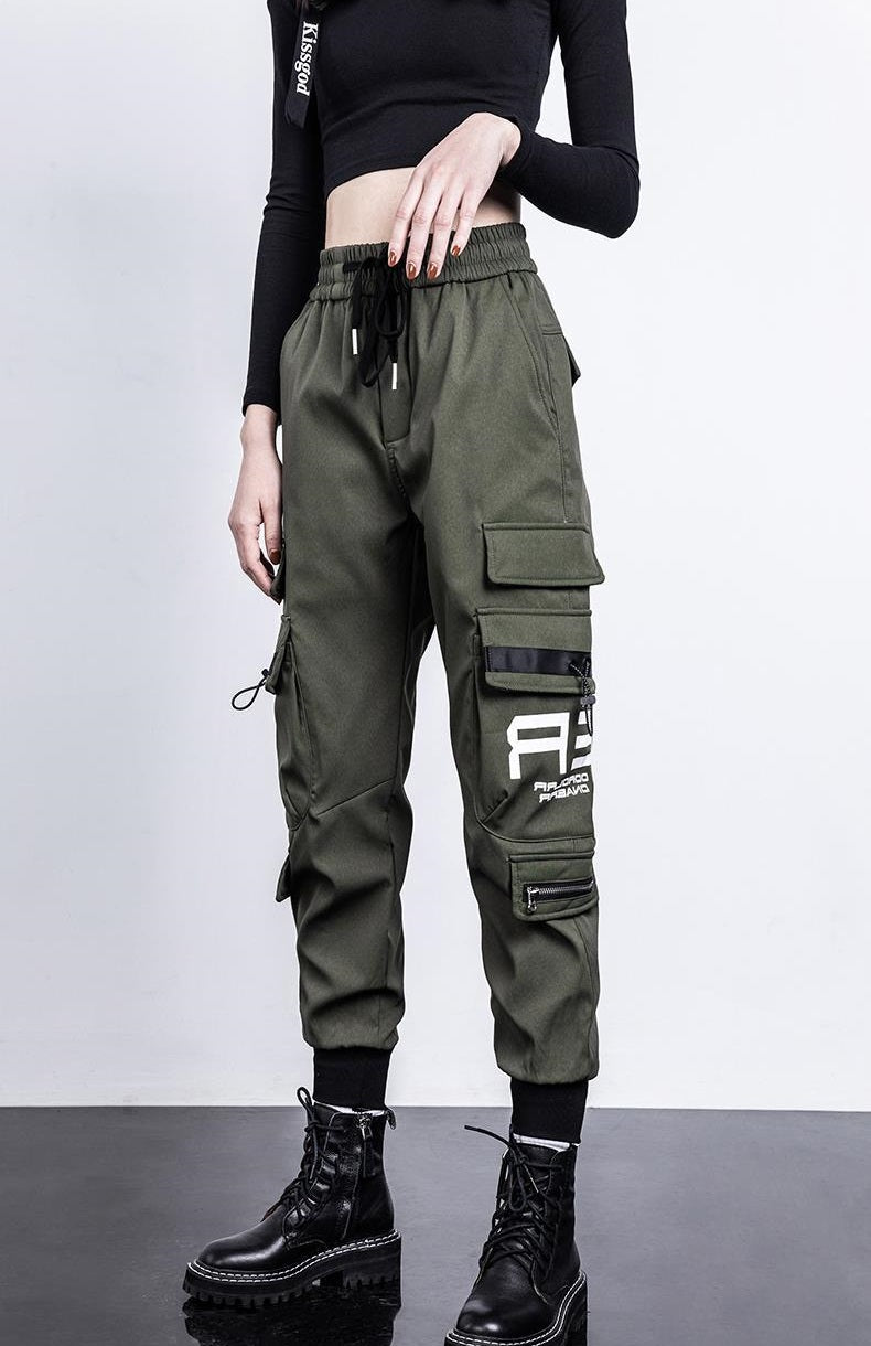 Techwear Hip Hop Cargo Pants