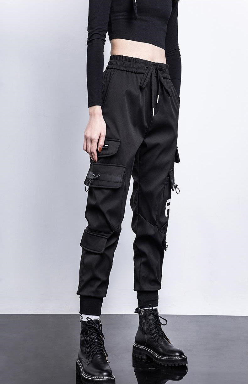 Techwear Hip Hop Cargo Pants