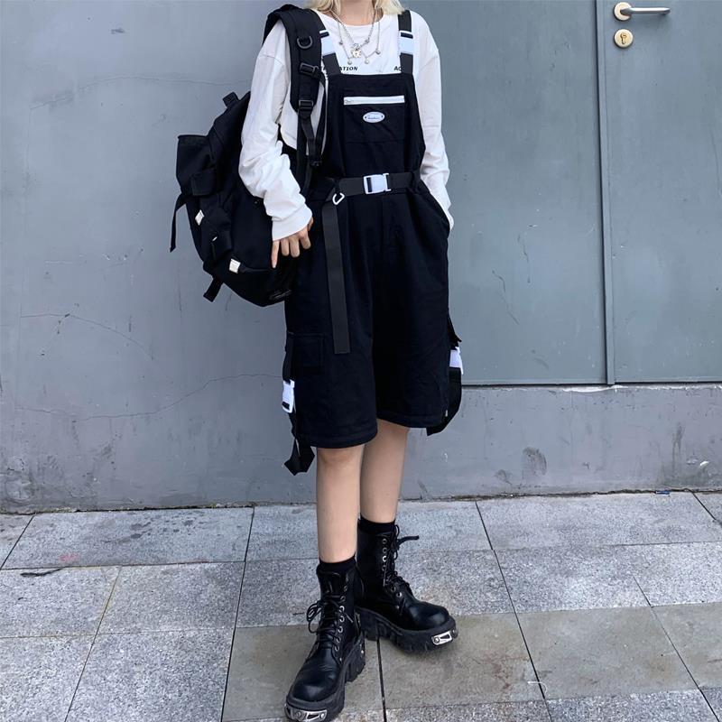 Techwear Streetstyle Overalls - Pastel Gothic Clothing & Stuff