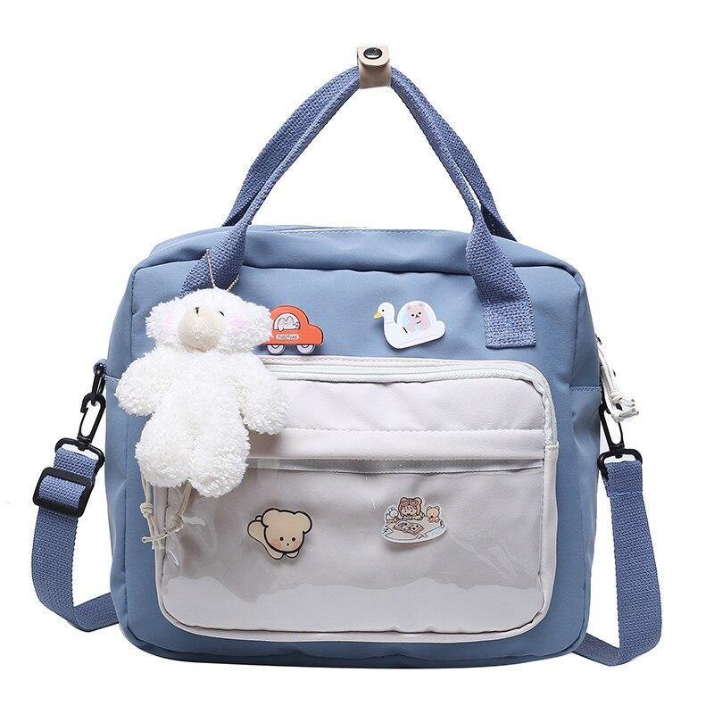 Japanese Style School Bags - Pastel Kitten