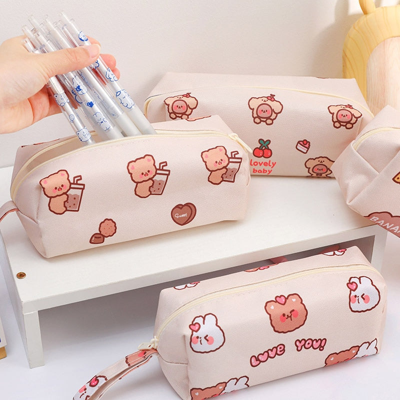 Japanese Kawaii Bear Pencil Case