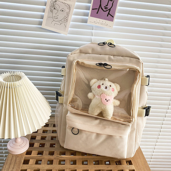 Kawaii Transparent Backpack - Pastel Gothic Clothing & Stuff