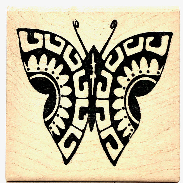 Butterfly Trio Rubber Stamps