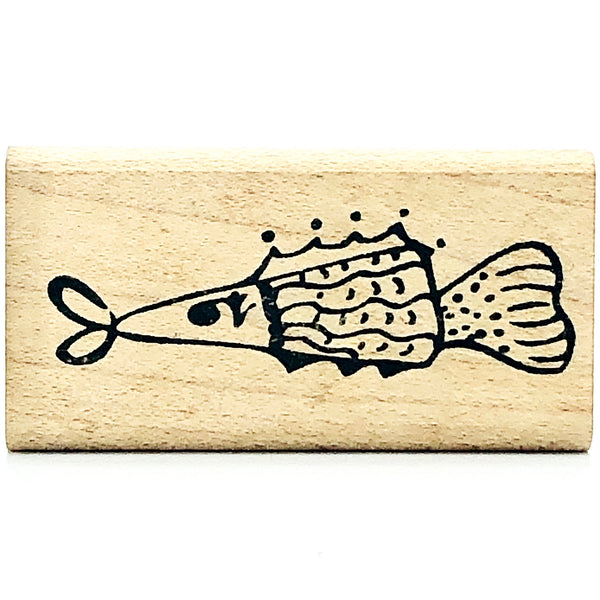 Malolo (Flying Fish) Stamp– Rubber Stamp Plantation