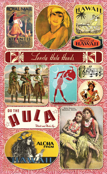 Vintage Postcards Stickers– Rubber Stamp Plantation