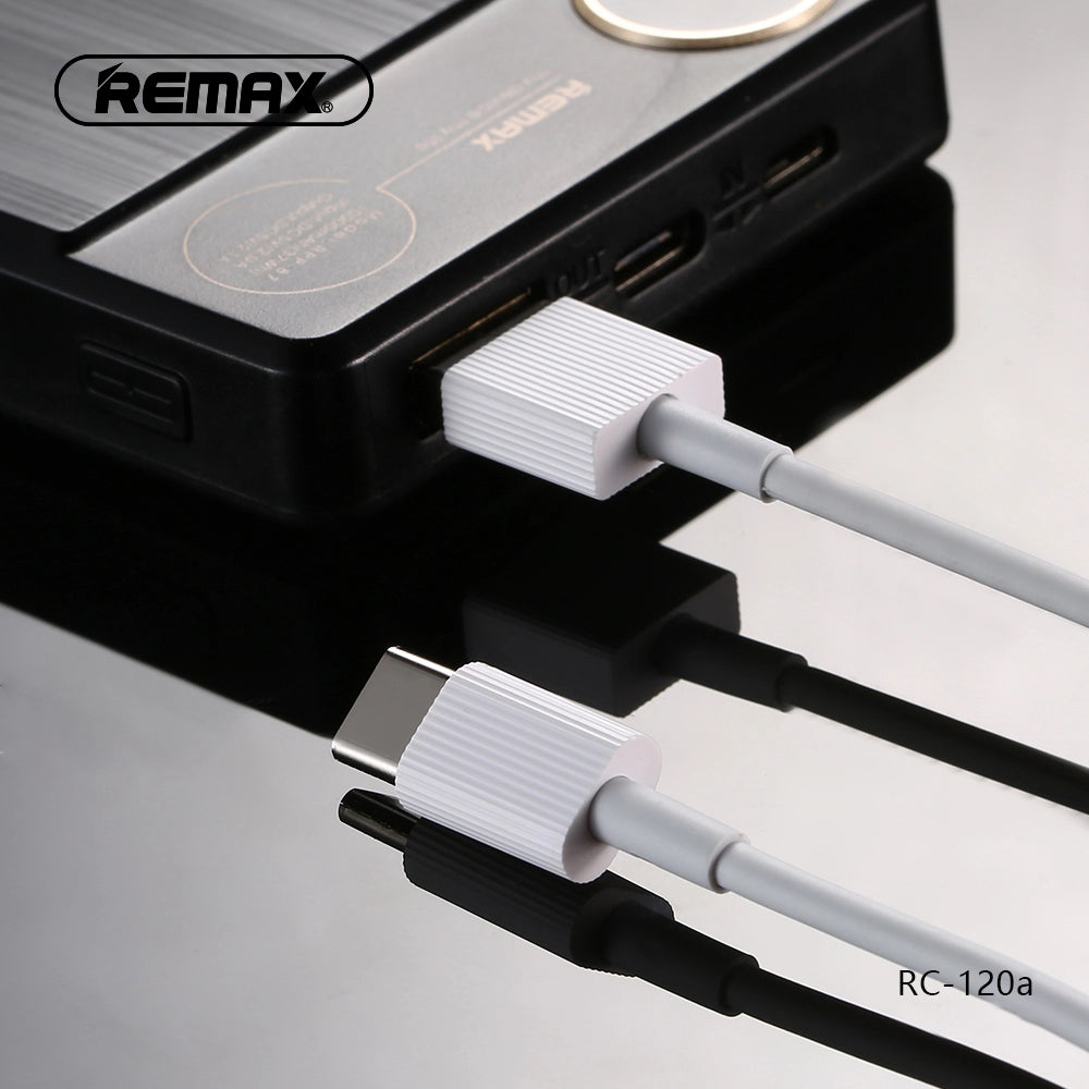 REMAX RC-120a Cable USB Corto y Resistente 2.1A de Tipo-C, Cable para –  HOME UNIVERSAL