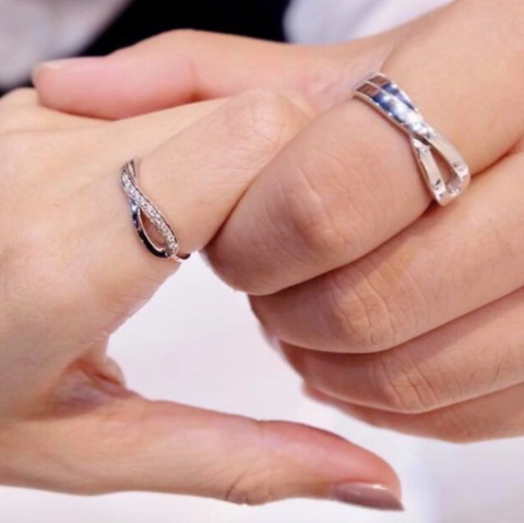 Infinity Couple Ring ( Promise Of True Love ) – Jewllery Design
