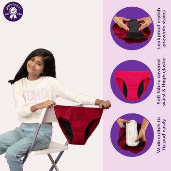 Teen period-proof products  Leak-proof period underwear