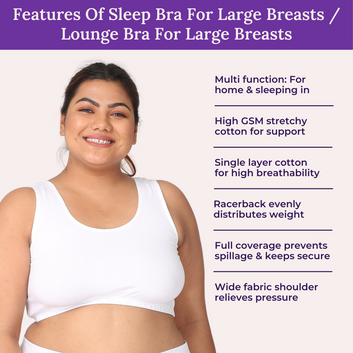 Most Comfortable Plus Size Home Bra Online In India By ADIRA