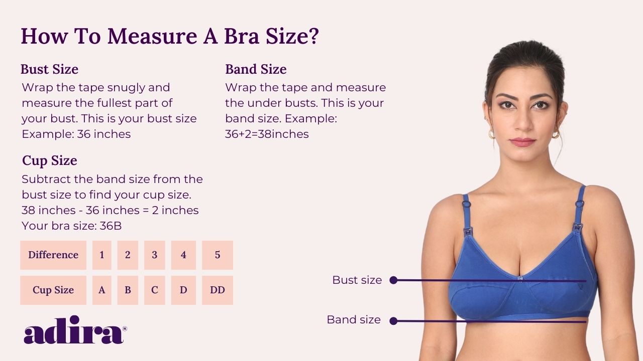 How To Measure Bra Size : Beginners Guide How To Measure Your Bra Size at  Home 