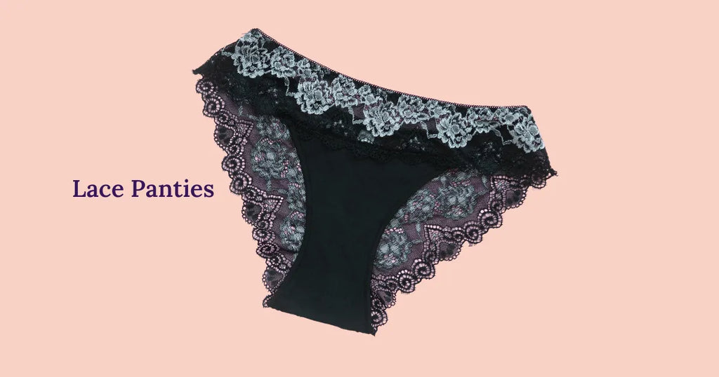 Panties with lace