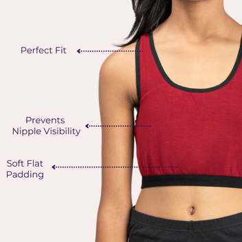 Plain Padded Ladies Sports Bra For Daily Wear, Size: 30-40 at Rs 140/piece  in Jaipur