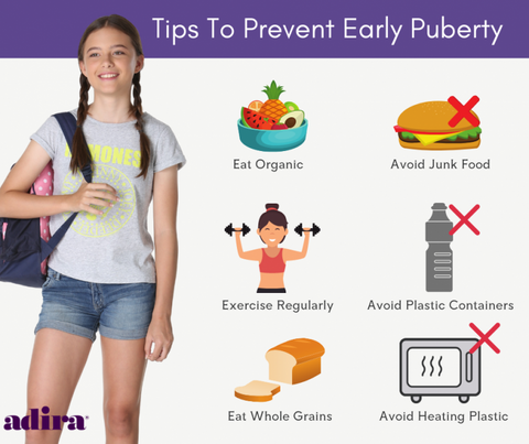 Tips To Prevent Early Puberty In Girls