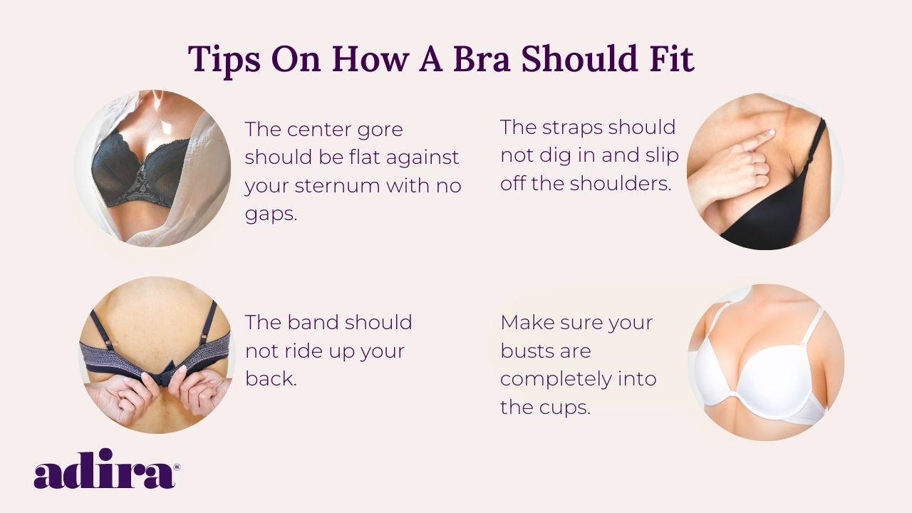 Bra Fit Tips: The Right Fit & How to Adjust For It