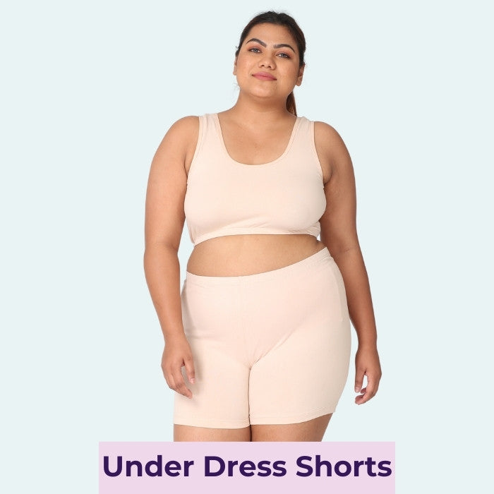 Plus Size Under Shorts