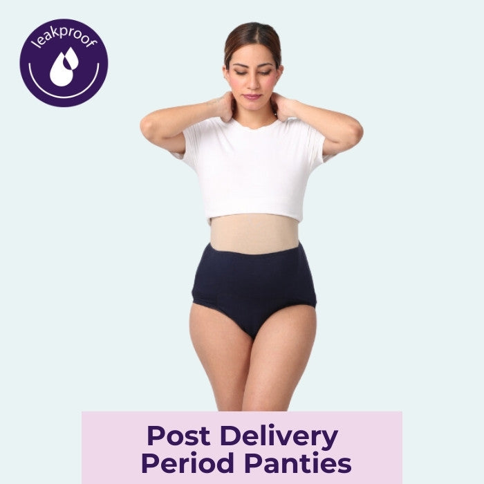 Buy Adira, Leakproof Period Panties, Made With Hi-Tech Soft Cotton Crotch, Dry & Hygienic From Everyday Discharge, Leakproof & Breathable, Full  Back Coverage, Pack Of 2